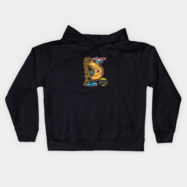 Egg Roll With Me Baby Kids Hoodie by eShirtLabs